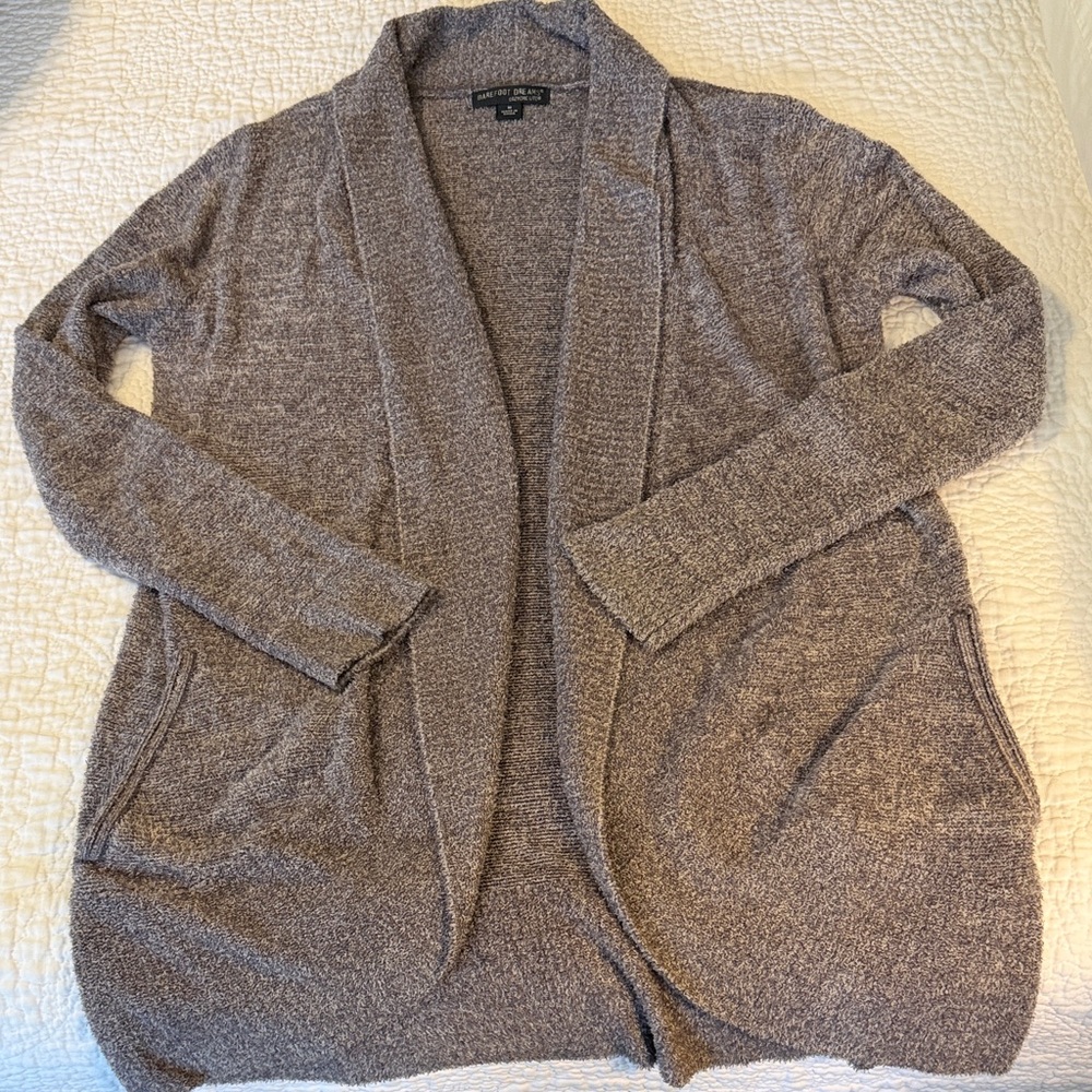 Barefoot Dreams Cozychic Lite circle cardigan sweater